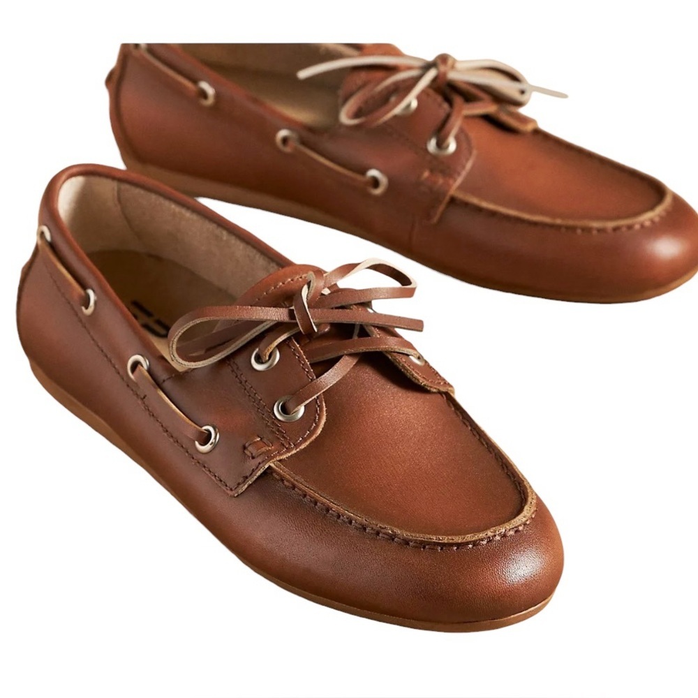 Bibi Lou Boat Shoes Loafers Size 37 NIB